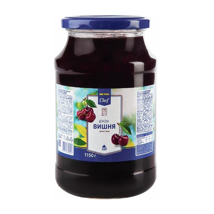 Джем METRO Chef вишня десертный 1,15 кг., стекло