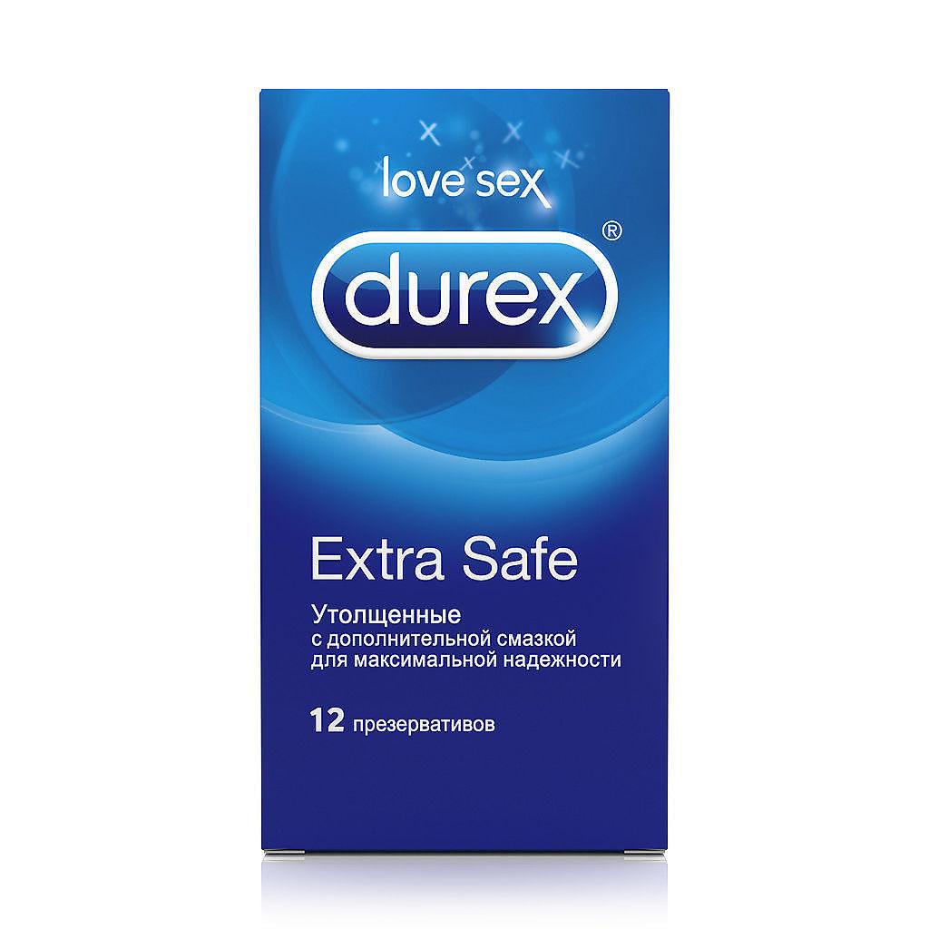 Презервативы Durex Extra Safe 12шт
