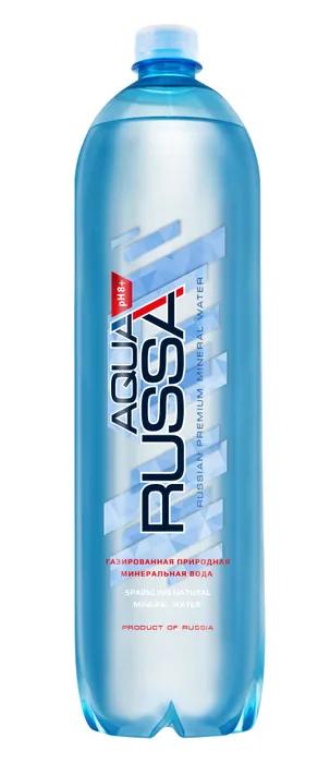Вода газированная Aqua Russa минеральная 1,5 л., ПЭТ