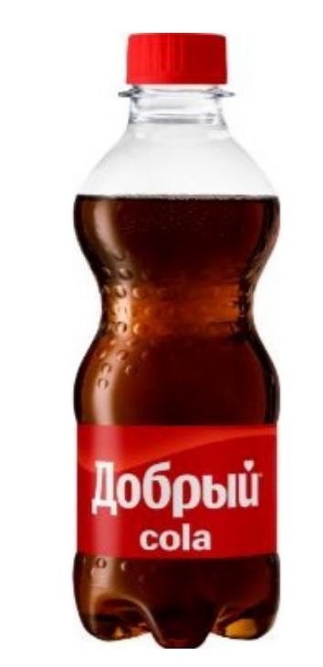 Напиток газированный Добрый cola 300 мл., ПЭТ