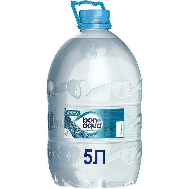Вода негазированная Bon Aqua столовая 5 л., ПЭТ