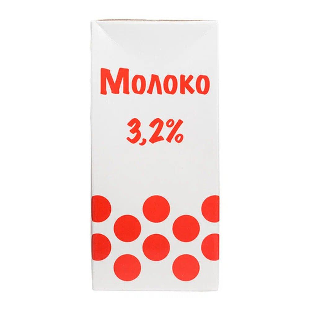 Молоко Горошек Ультрапастеризованное ГОСТ 3,2% 1 л., тетра-пак
