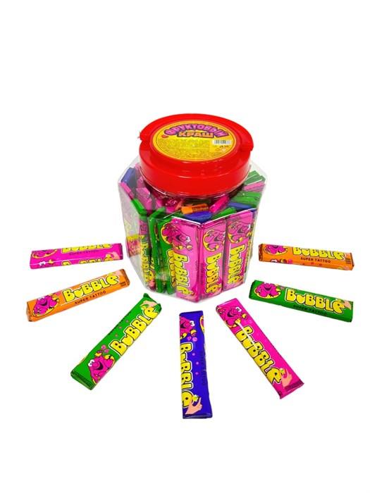 Жевательная резинка Danli фруктовый краш bubble 3,6 гр., флоу-пак
