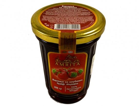 Варенье Amrita Из клубники 300 гр., стекло
