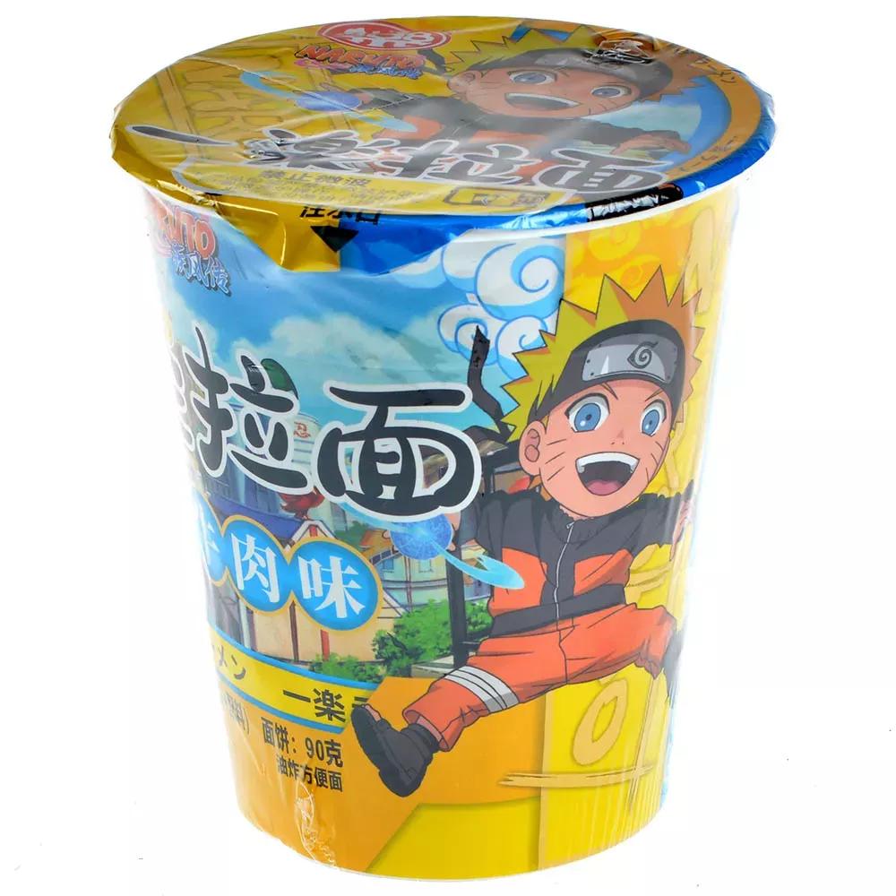 Лапша Naruto Yilaku Ramen со вкусом говядины 105 гр., стакан