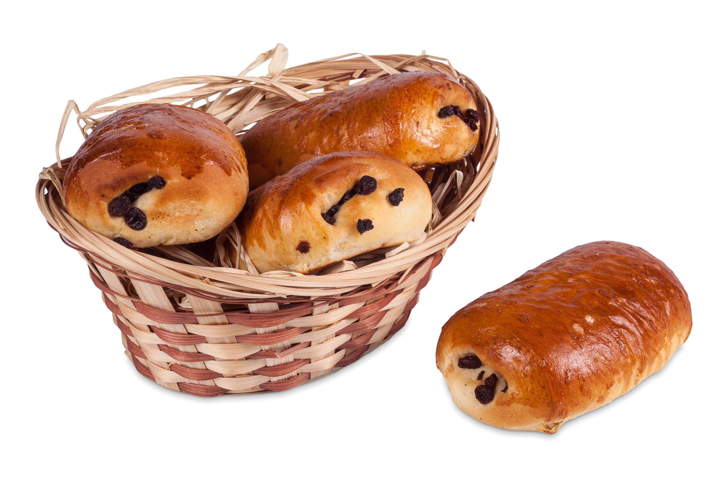 Булочка Амарас с изюмом, 100 гр., полиэтиленовая пленка