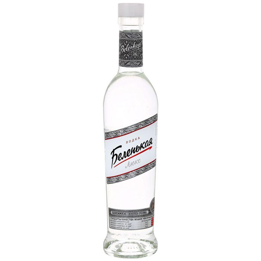 Водка Беленькая Люкс 40%, 1 л., стекло