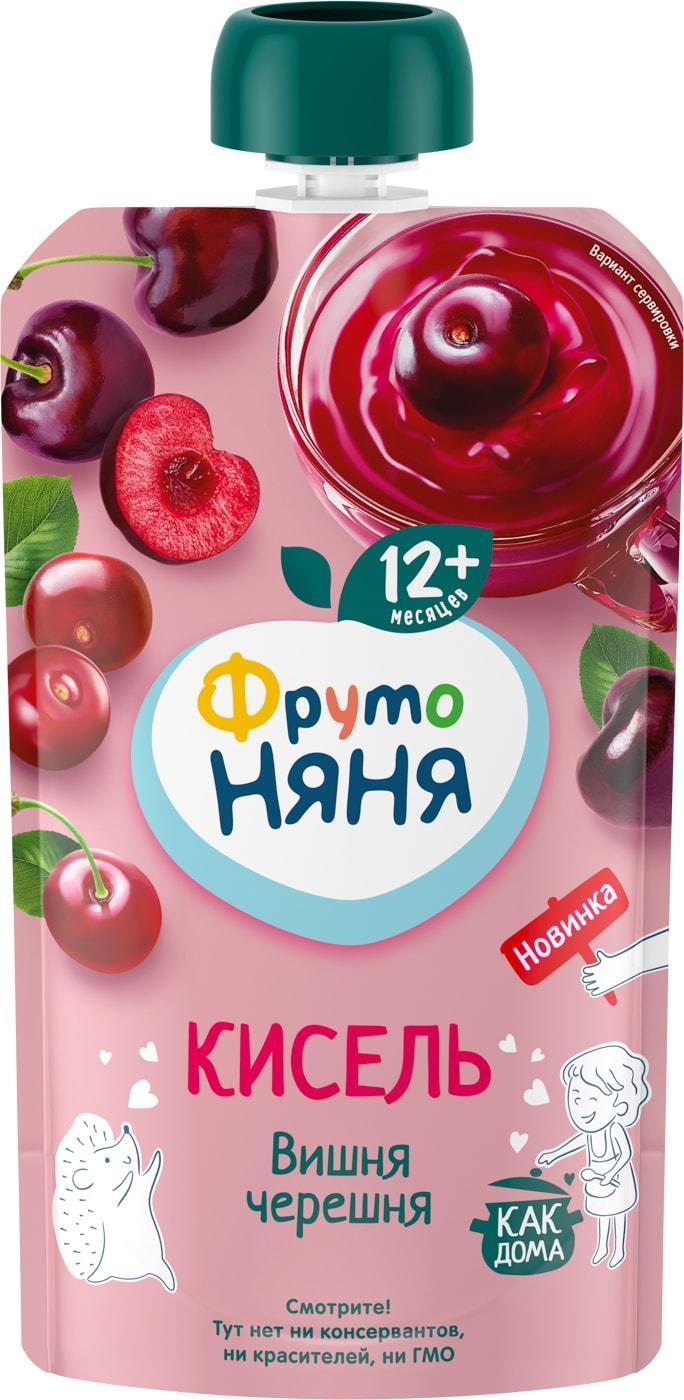 Кисель Фруто Няня Вишня Черешня 130 гр., дой-пак
