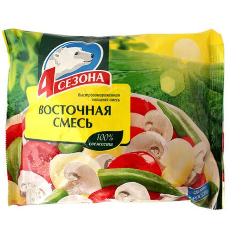 Смесь овощная 4 Сезона Восточная 400 гр., флоу-пак