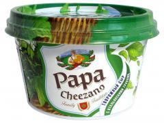 Сыр Papa Cheezano творожный итальянские травы 60% 160 гр., стакан