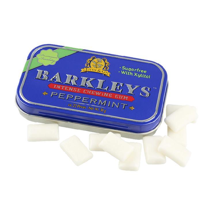 Жевательная резинка Barkleys Intense Peppermint 30 гр., ж/б