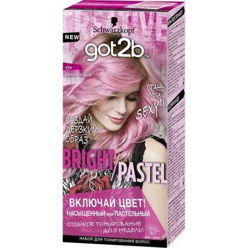 Шампунь Got2b Color Shampoo оттеночный шокирующий розовый 150 мл., картон