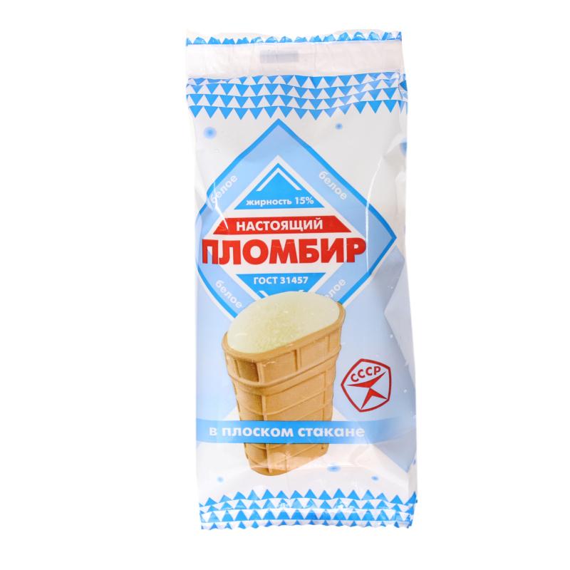 Мороженое пломбир Колибри стаканчик вафельный 90 гр., флоу-пак