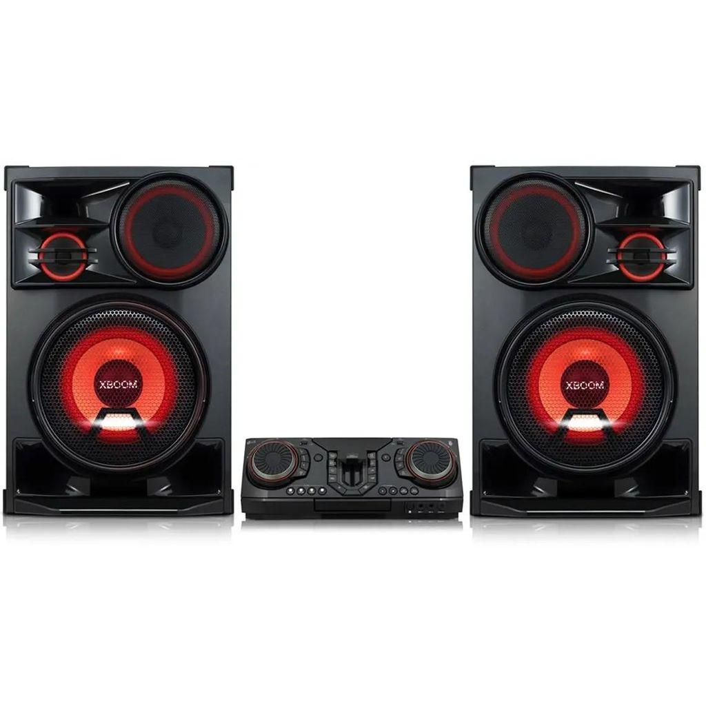 Музыкальный центр LG CL98-FS, 3500Вт, с караоке, Bluetooth, FM, USB, черный
