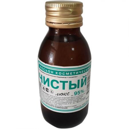 Лосьон косметический, Чистый Люкс, 100 мл., стекло