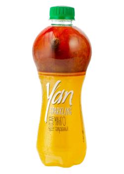 Напиток газированный Yan Sparkling манговый сокосодержащий 470 мл., ПЭТ