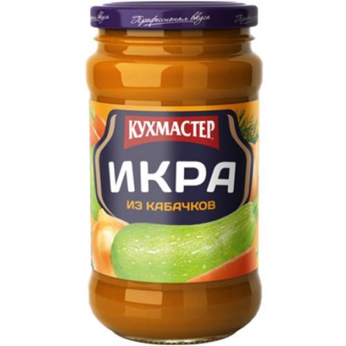 Икра Кухмастер из кабачков 400 гр., стекло