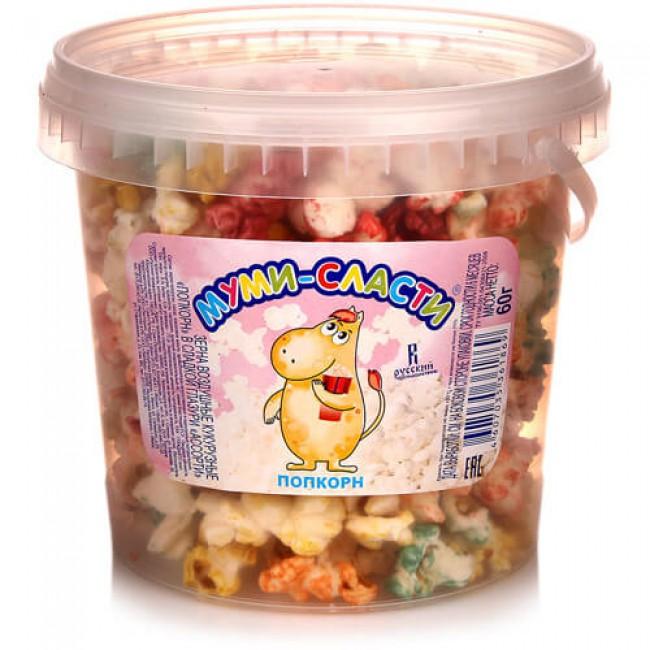 Попкорн сладкий, Муми-Сласти, 50 гр., ПЭТ
