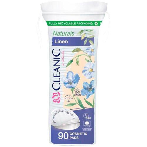 Ватные диски гигиенические CLEANIC Naturals Linen 90 шт