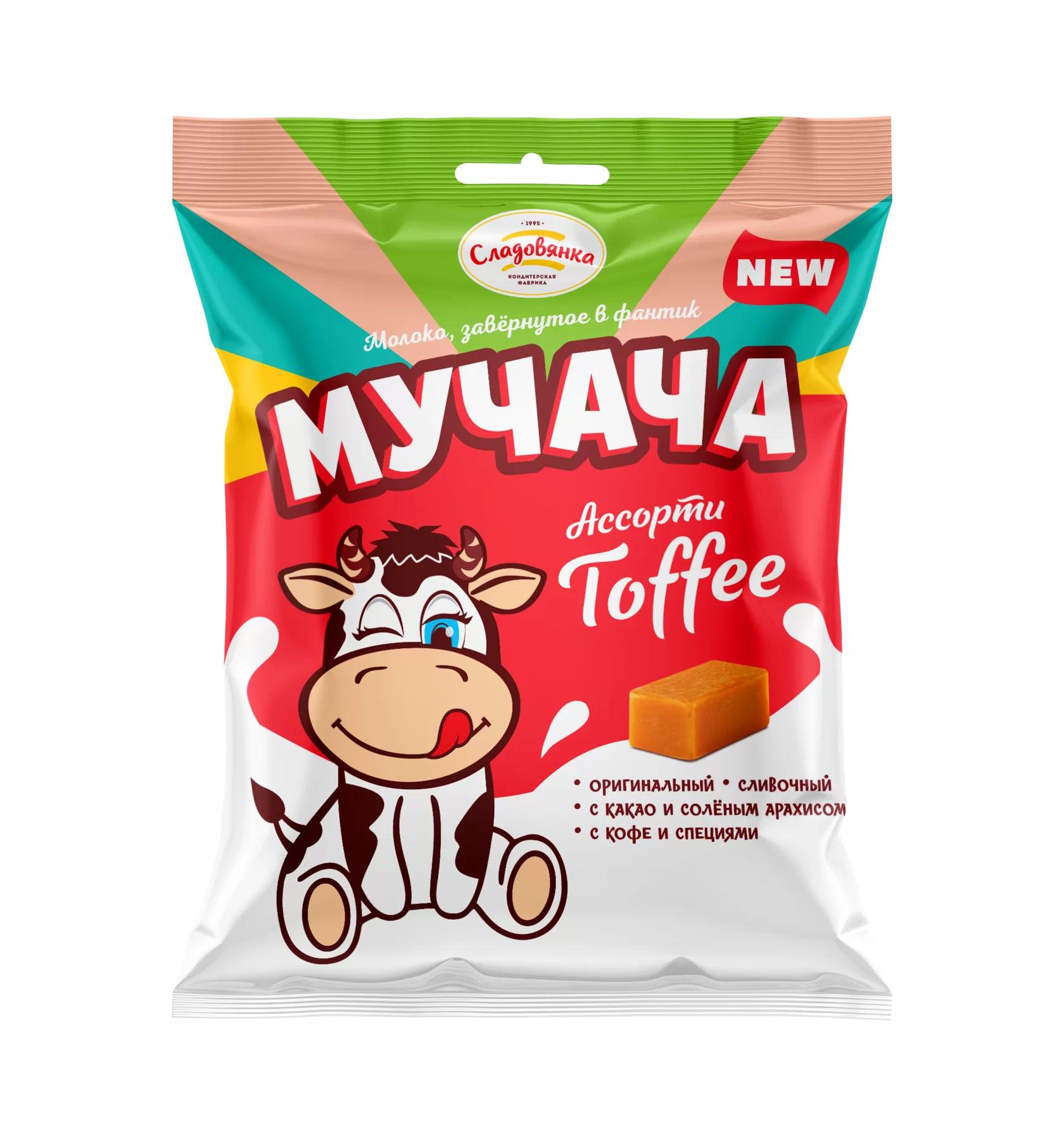 Ирис Сладовянка Мучача ассорти 1 кг., флоу-пак