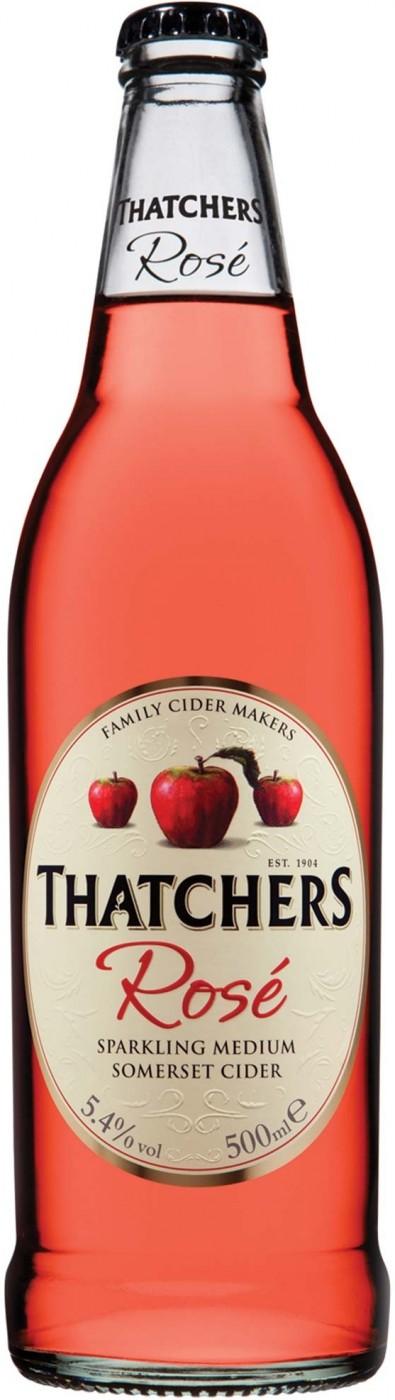Cидр яблочный Thatchers Rose 4,0 %, 500 мл., стекло