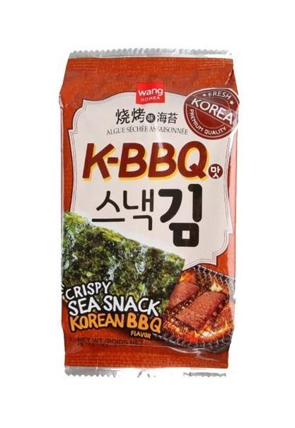Капуста морская Wang Korea K-BBQ 4 гр., флоу-пак