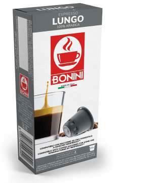 Капсулы Caffe Tiziano Bonini nes Lungo 10 шт. х 5,5 гр., картон