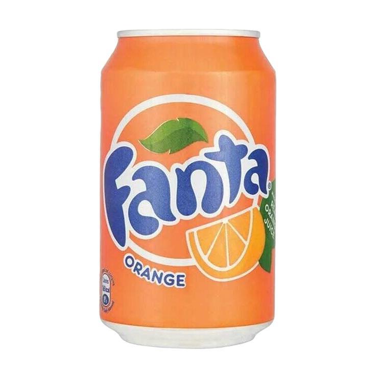 Напиток газированный Fanta апельсин Афганистан 300 мл., ж/б