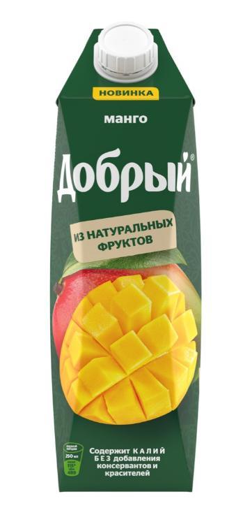 Напиток сокосодержащий Добрый манго 1 л., тетра-пак