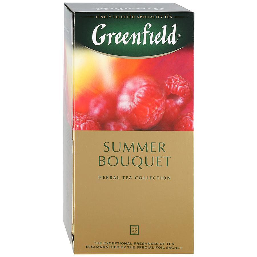 Чай Greenfield Summer Bouquet 25 пакетиков, 50 гр., картон