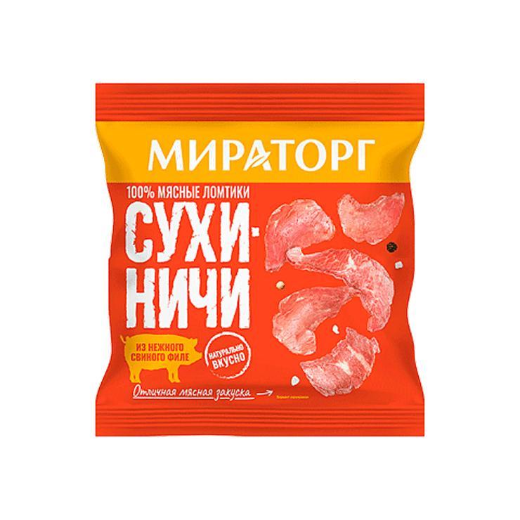 Ломтики мясные Мираторг сухиничи из свинины классические 40 гр., флоу-пак