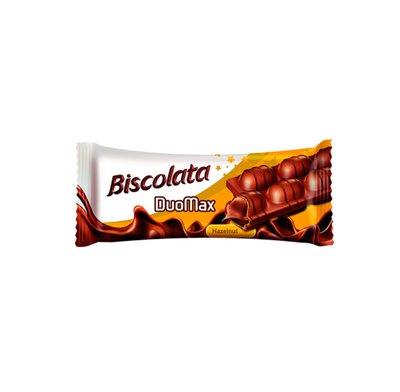 Вафли Biscolata DuoMax с ореховым кремом 44 гр., флоу-пак
