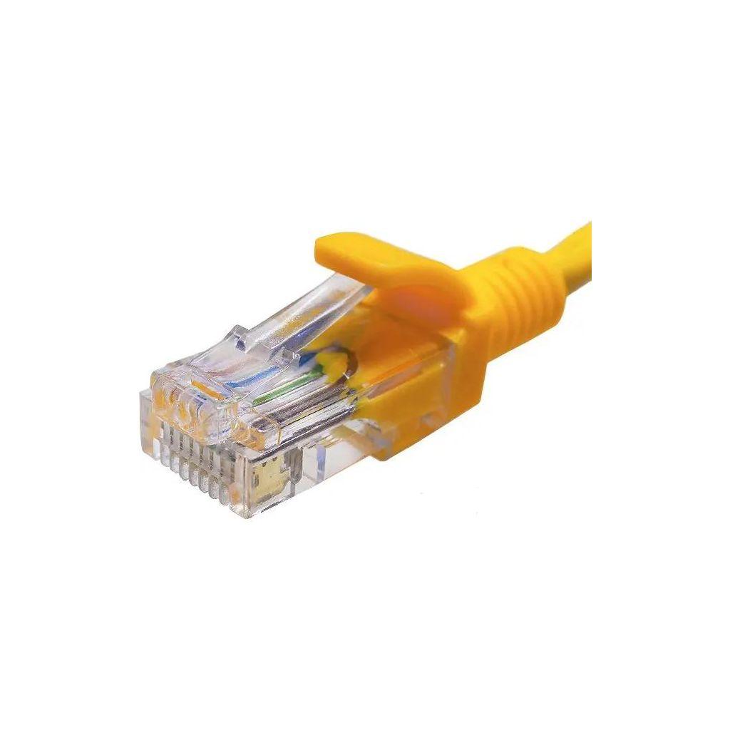 Патч-корд SUPRLAN 10-0162, вилка RJ-45, вилка RJ-45, кат.5E, LSZH, 1м, желтый