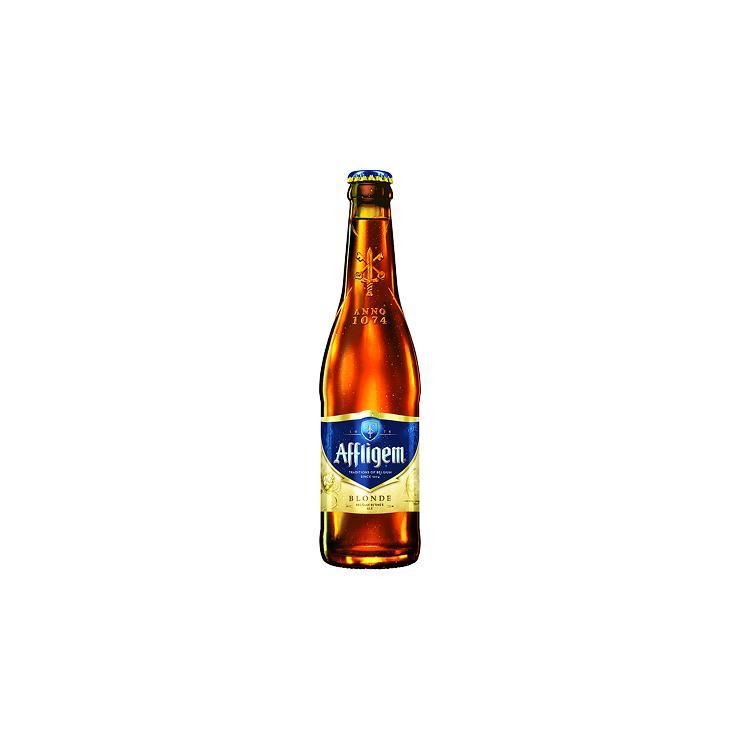 Напиток пивной Affligem Blonde светлый фильтрованный пастеризованный 6,7% 400 мл., стекло