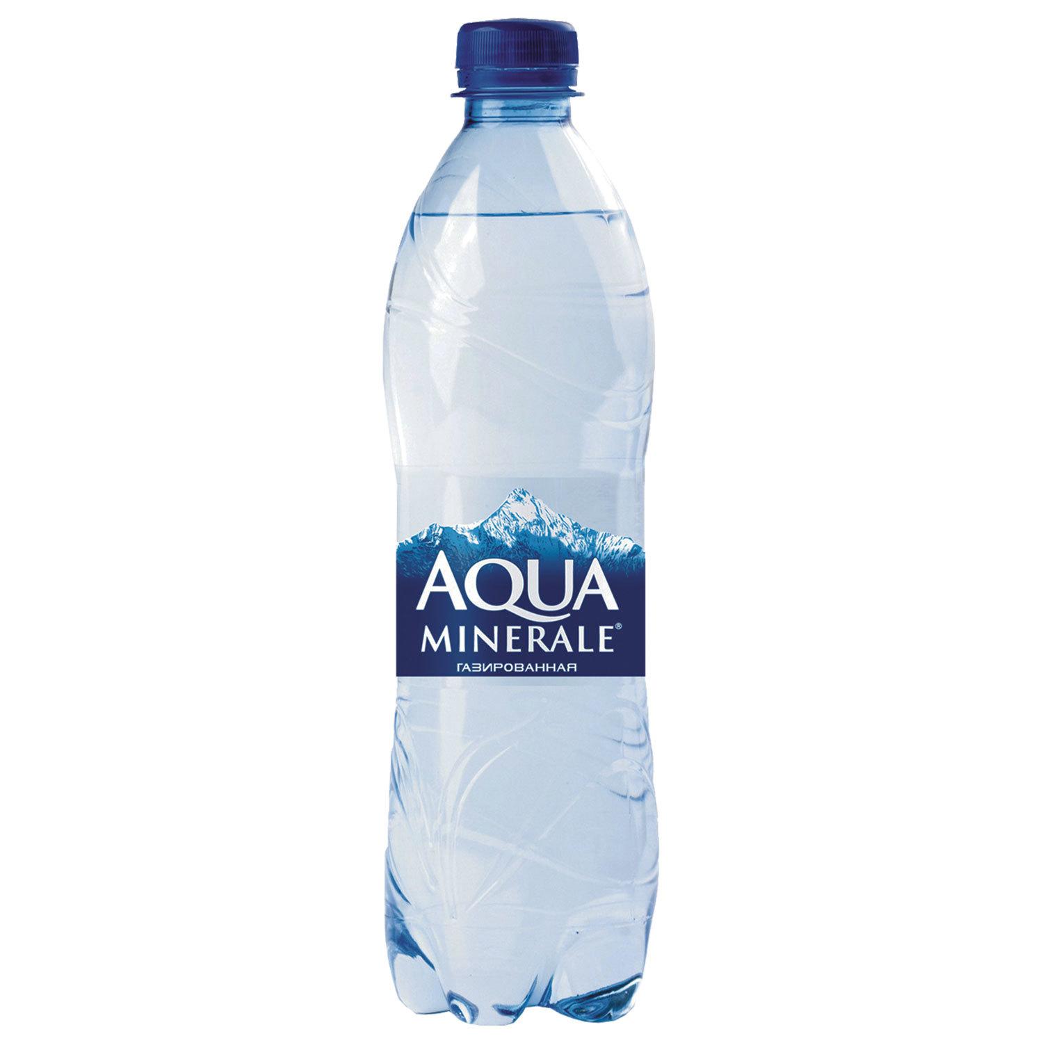 Вода газированная Aqua Minerale Россия 500 мл., ПЭТ