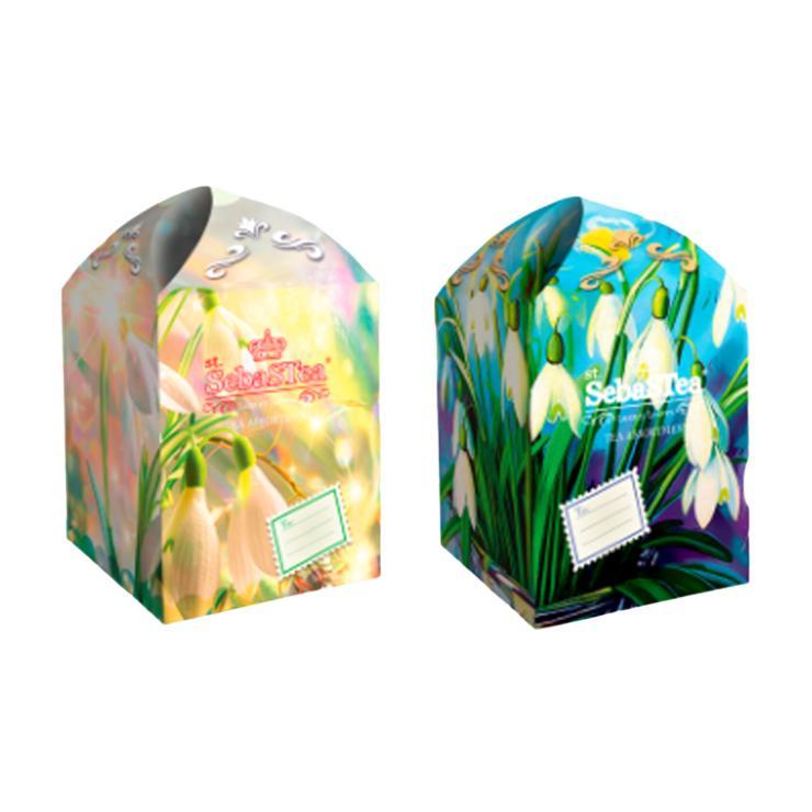 Чай Sebastea Spring Tenderness черный ассорти 20 пакетиков 30 гр., картон