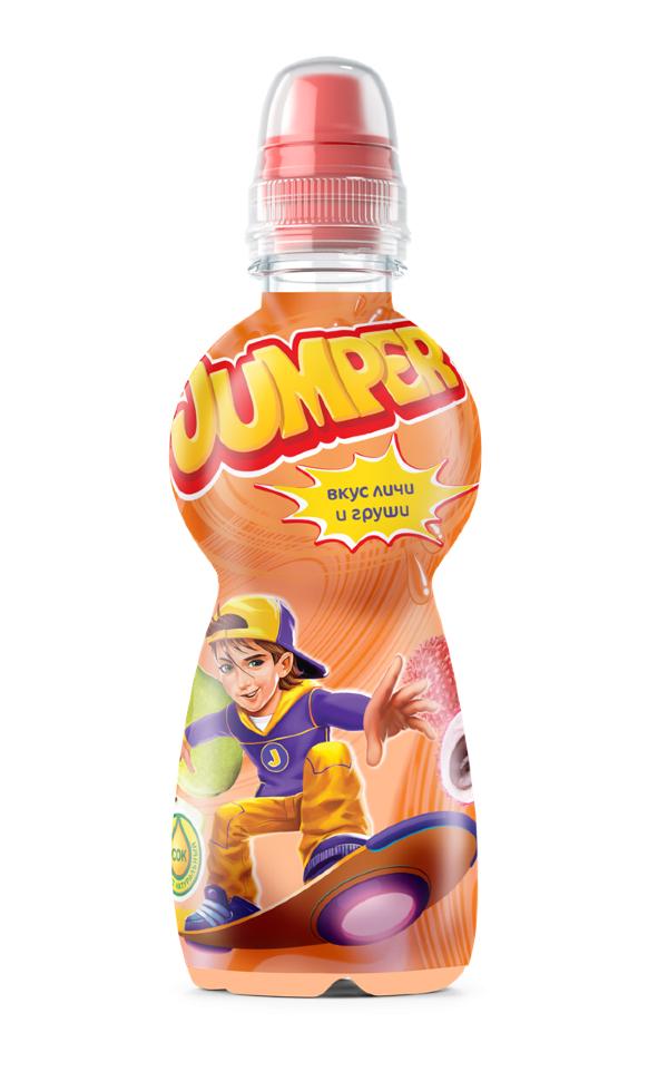 Напиток негазированный со вкусом груши и личи, Jumper, 330 мл., ПЭТ