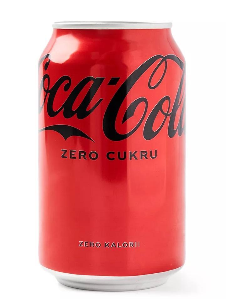 Напиток газированный Coca-cola zero Афганистан 300 мл., ж/б