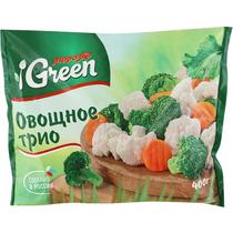 Овощи Green овощное трио, Морозко, 400 гр.