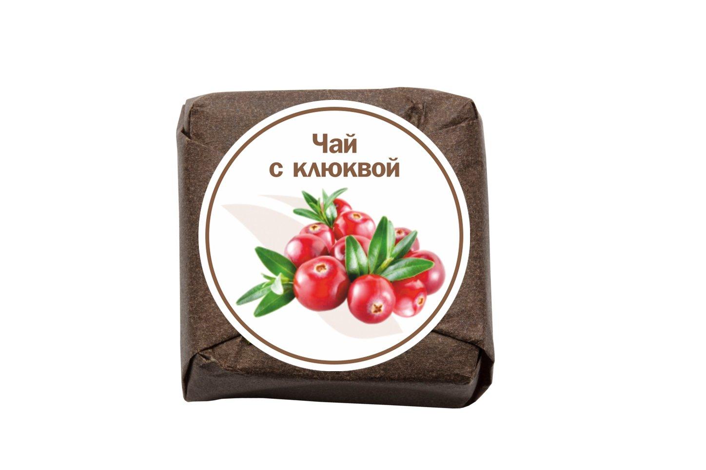 Чай Weiserhouse Чай с клюквой прессованный кубики 100 штук 500 гр., картон
