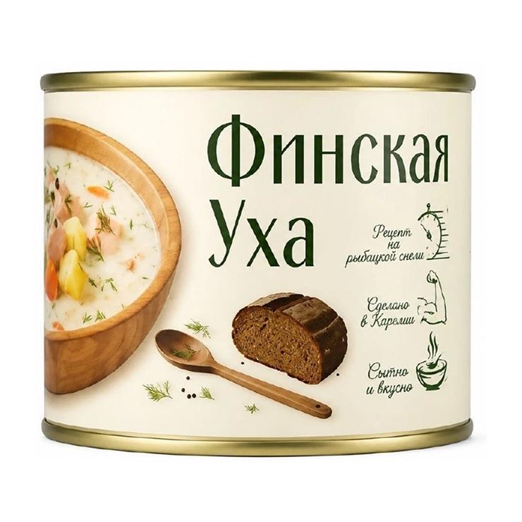 Уха Дикий вылов Финская 500 гр., ж/б