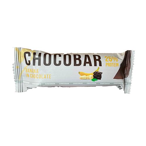 Батончик Choco Bar Banana in Chocolate 40 гр., флоу-пак