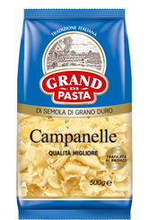 Макаронные изделия Grand Di Pasta Campanelle колокольчики 500 гр., флоу-пак