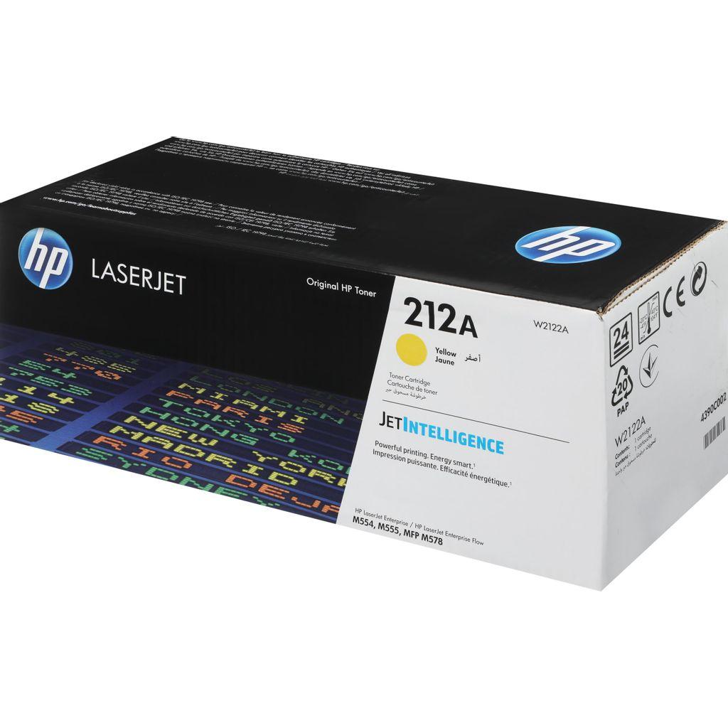 Картридж HP 212A, желтый / W2122A