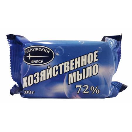 Мыло Калужский блеск хозяйственное 72% 200 гр., флоу-пак