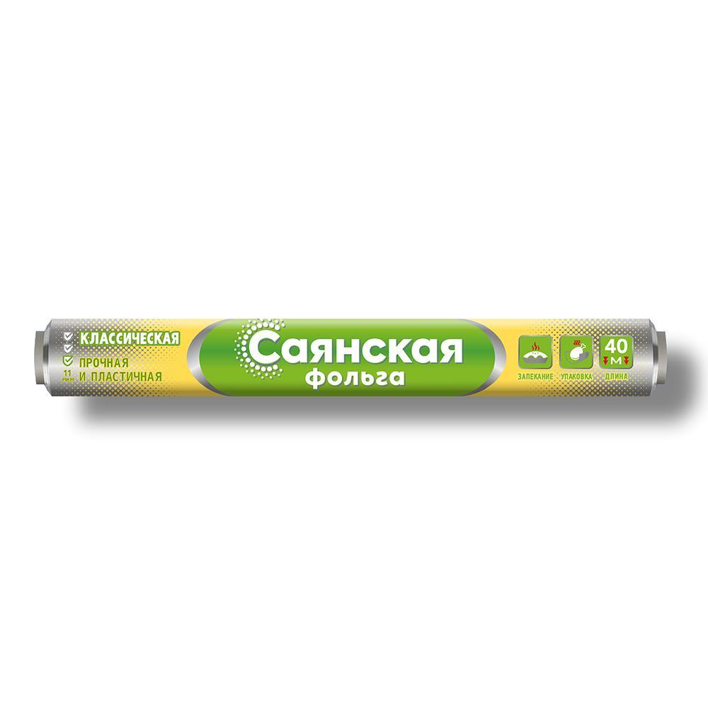 Фольга Саянская Классическая 40 м. х 29 см. 11 мкм., обертка
