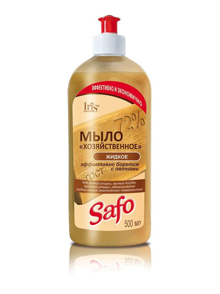 Мыло жидкое Iris Safo хозяйственное,500 мл., ПЭТ