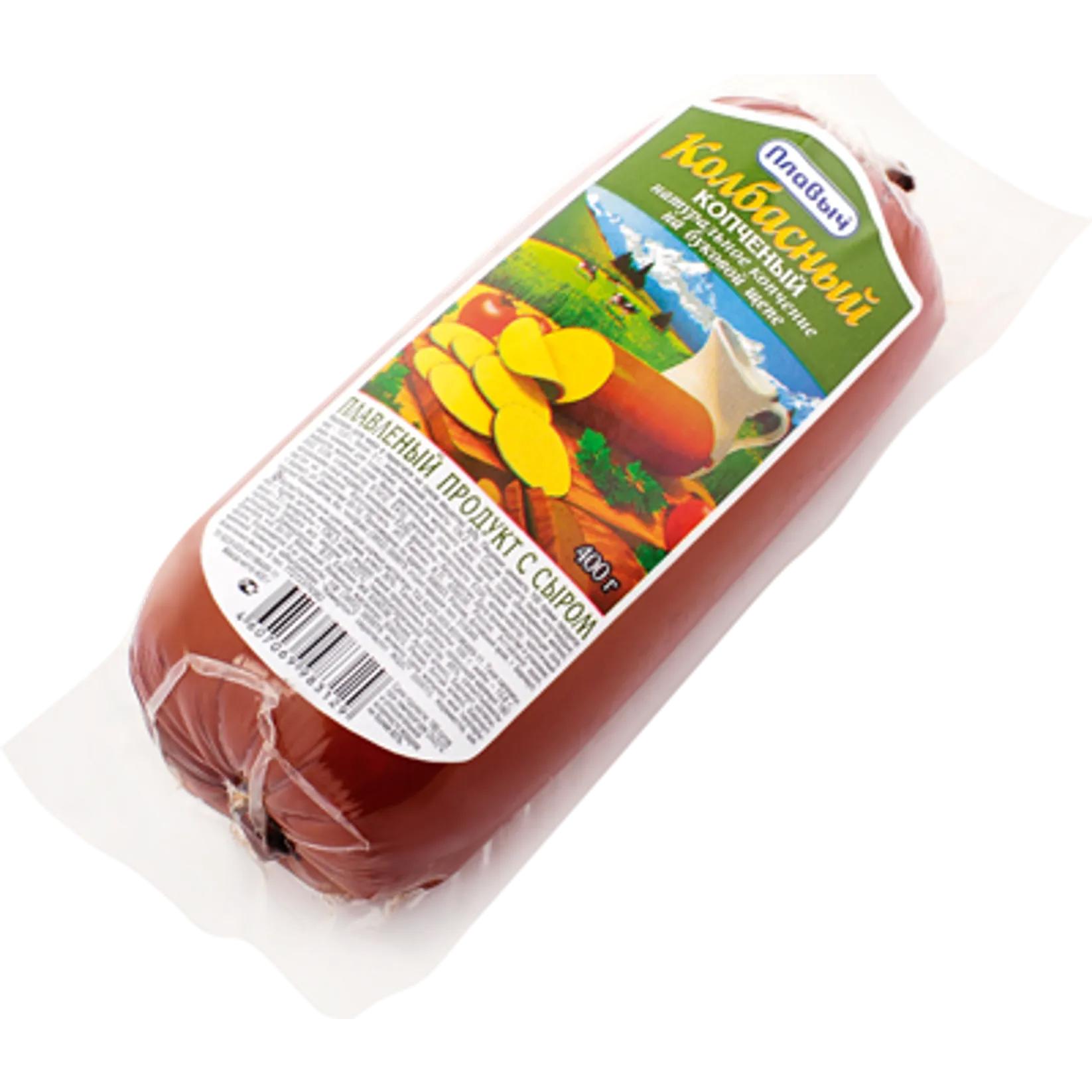 Продукт плавленный Плавыч с сыром колбасный копченый 40% 400 гр., вакуум