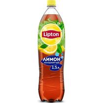 Чай холодный Lipton черный лимон 2 л., ПЭТ
