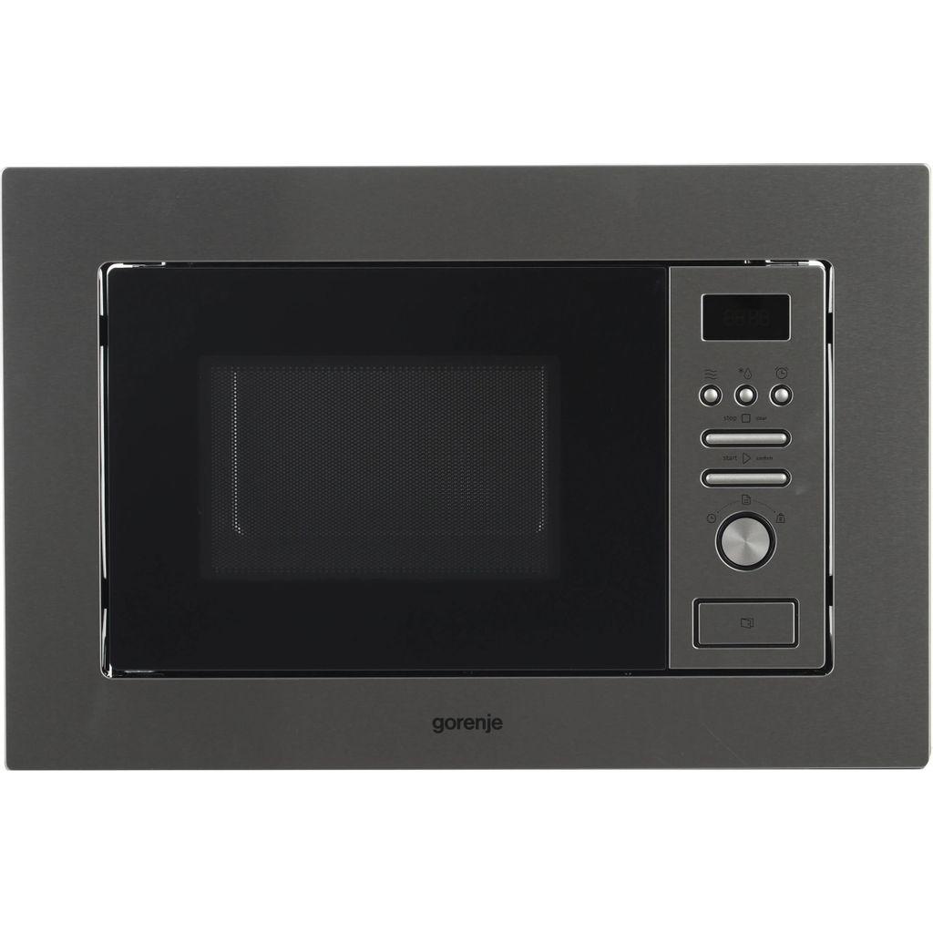 Встраиваемая микроволновая печь Gorenje BM201AM1X, 20л, 800Вт, нержавеющая сталь
